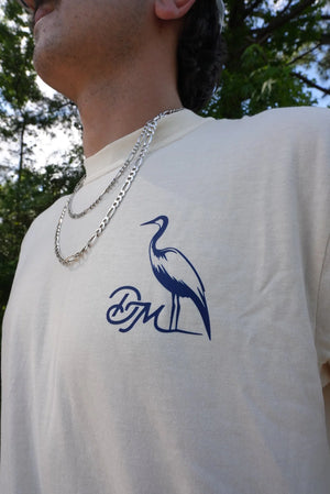 Dirty Marsh Heron Flag Tee