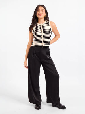 Sadie and Sage Manon Stripe Sweater Vest