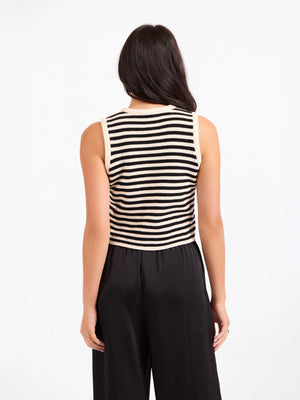 Sadie and Sage Manon Stripe Sweater Vest