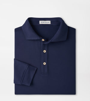Peter Millar Lyons Performance Jersey Long-Sleeve Polo