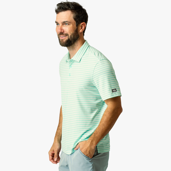 AFTCO MFG Men's Polo Aftco Link SS Performance Polo Shirt