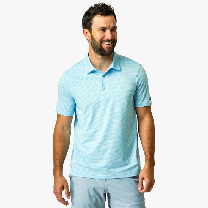 AFTCO MFG Men's Polo Aftco Link SS Performance Polo Shirt
