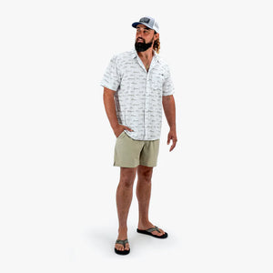 AFTCO MFG Men's Sport Shirt Aftco Boatbar SS Button Down Shirt