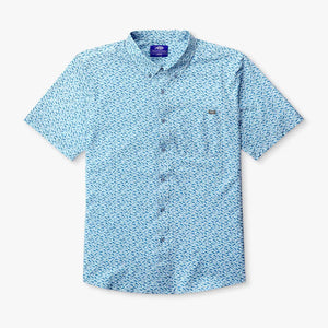 AFTCO MFG Men's Sport Shirt DUSK / S Aftco Boatbar SS Button Down Shirt M45346DUSK