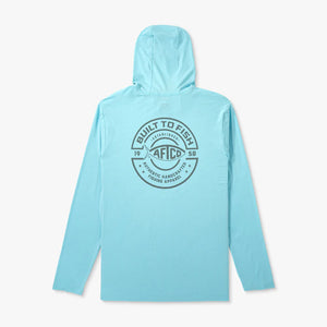 AFTCO MFG Men's Tees Aftco Ocean Bound LS Sun Protection Hoodie