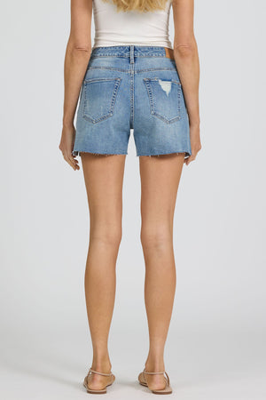 DEAR JOHN DENIM Women's Shorts Dear John GIGI Mid Rise Raw Hem Shorts