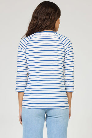 DEAR JOHN DENIM Women's Top Dear John Sonoma Stripe Top