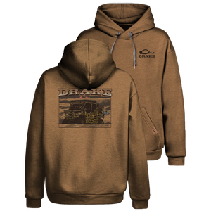 DRAKE CLOTHING CO. Men's Hoodies GOLDEN PECAN / S Drake Mud Cart Hoodie DS1656GPD
