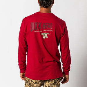 DUCK HEAD Men's Tees Duck Head The Original Canvas Clothier Long Sleeve T-Shirt