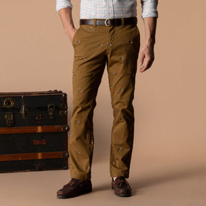 DUCKHEAD Men's Pants BRONZE BROWN EMB / 32 / 32 Duck Head Classic Fit Gold School Chino D91005250