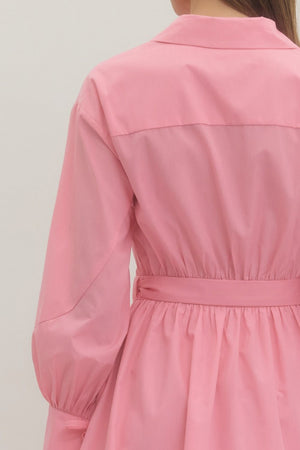 ENTRO INC Women's Dresses Tie Waist Mini Dress