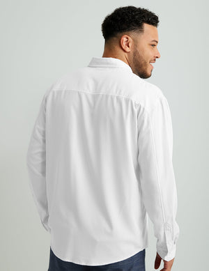 HUK FISHING Men's Sport Shirt Huk Tide Point Button-Down