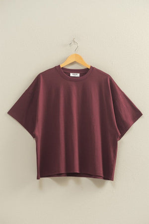 HYFVE INC. Women's Top Crew Neck Short Sleeve Oversized T-shirt