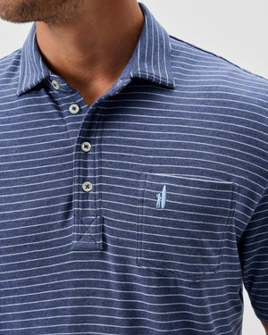 JOHNNIE O Men's Polo Johnnie-O Original 4-Button Polo - Ryan Stripe