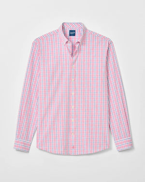 JOHNNIE O Men's Sport Shirt Johnnie-O Everyday Performance Button Down Shirt - Tinsley Plaid