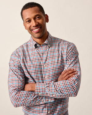 JOHNNIE O Men's Sport Shirt Johnnie-O Featherweight Performance Button Down Shirt - Hartwick