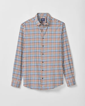 JOHNNIE O Men's Sport Shirt Johnnie-O Performance Flannel Button Down Shirt - Krause