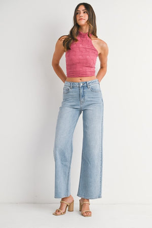 JUST USA DENIM Women's Jeans Just USA Denim Hr Full Length Straight