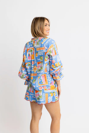 KARLIE CLOTHES Women's Shorts Karlie Santorini Short