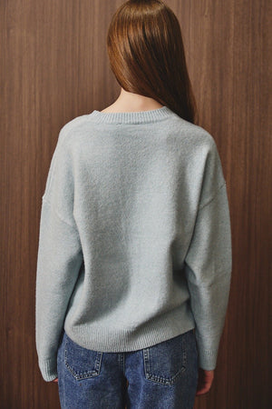 LELIS COLLECTION Women's Sweaters Horse Long Sleeve Crew Neck Sweater