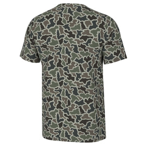 Local Boy Men's Short Sleeve Heather Blend Crew