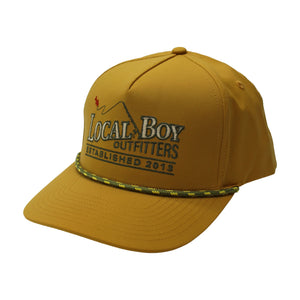 LOCAL BOY OUTFITTERS Men's Hats CLAY / OS Local Boy Men's Tight Lines High Crown Rope Hat L3000441CLY