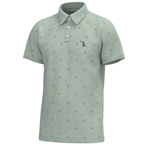 LOCAL BOY OUTFITTERS Men's Polo GIMME PUTT / S Local Boy Men's Dirty Myrtle Polo L1200060GPT