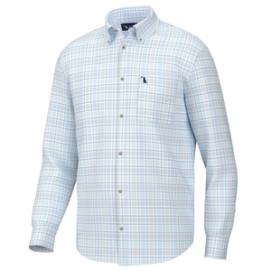 LOCAL BOY OUTFITTERS Men's Sport Shirt BLUE/VIOLET / S Local Boy Stamps Dress Shirt || David's Clothing L1500042BVL