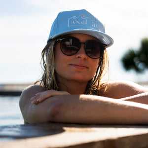 LOCAL GIRL Women's Hat SKY BLUE / - Local High Tide Rope Hat L530027