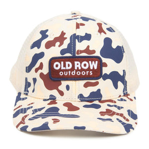 OLD ROW Men's Hats IVORY / OS Old Row Camo USA Mesh Back Hat from Old Row WROW3975