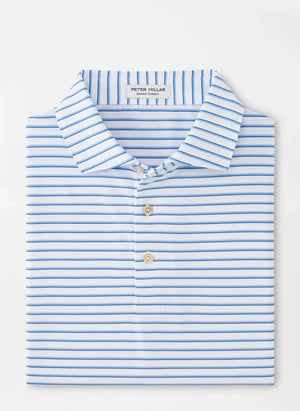 PETER MILLAR Men's Polo Peter Millar Dunnes Performance Jersey Polo || David's Clothing