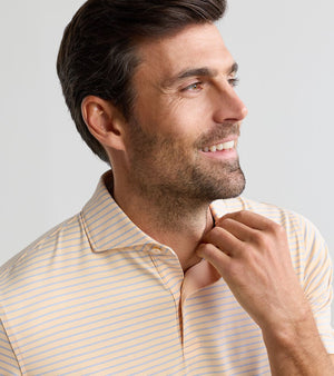 PETER MILLAR Men's Polo Peter Millar Keynote Performance Jersey Polo