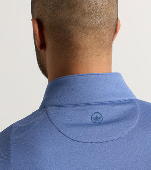 PETER MILLAR Men's Pullovers Peter Millar Perth Mélange Performance Quarter-Zip