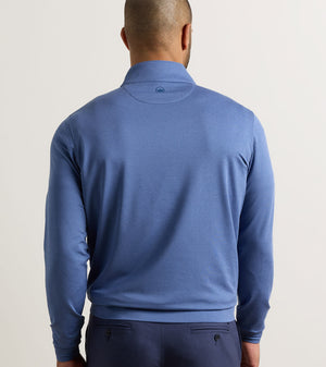 PETER MILLAR Men's Pullovers Peter Millar Perth Mélange Performance Quarter-Zip