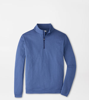 PETER MILLAR Men's Pullovers Peter Millar Perth Mélange Performance Quarter-Zip