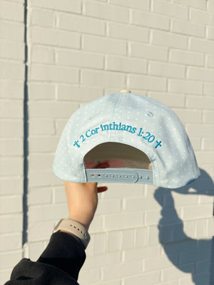 POPPY & PINE Women's Hat FLORAL Poppy & Pine Floral Amen Hat AMEN