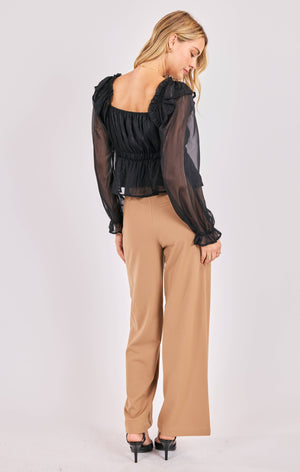 SADIE AND SAGE Women's Pants Sadie and Sage Astrid Super Stretch Pull on Straight Pants