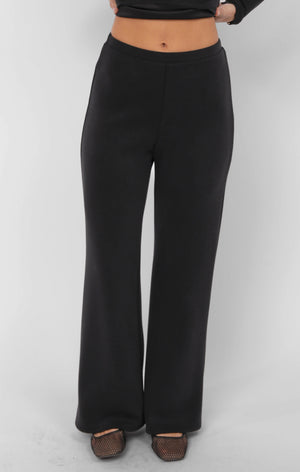 SADIE AND SAGE Women's Pants Sadie And Sage Hustle Knit Wide Leg Pants