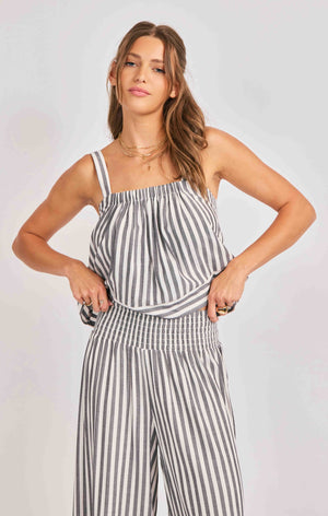 SADIE AND SAGE Women's Top Sadie and Sage Nomad Stripe Tank