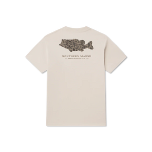 SOUTHERN MARSH COLLECTION Kid's Tees Southern Marsh Youth Originals - Camo - Bass Tee
