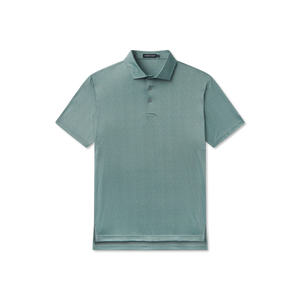 SOUTHERN MARSH COLLECTION Men's Polo Southern Marsh Flyline Performance Polo - Greens In Regulation
