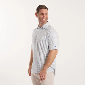 SOUTHERN MARSH COLLECTION Men's Polo Southern Marsh Flyline Performance Polo - Kitty Hawk