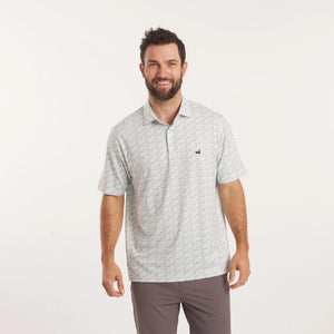 SOUTHERN MARSH COLLECTION Men's Polo Southern Marsh Flyline Performance Polo - Sunday Success