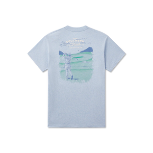 SOUTHERN MARSH COLLECTION Men's Tees WAHSED SKY BLUE / S Southern Marsh Pin High Tee AAGSWSB