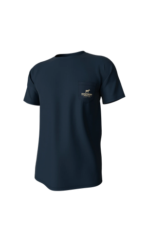 Southern Point Co. Men's Tees Southern Shirt Camo Logo Short Sleeve Pocket Tee