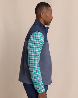 SOUTHERN TIDE Men's Outerwear Southern Tide Waterfront Quilted Vest