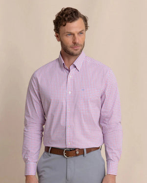 SOUTHERN TIDE Men's Sport Shirt Southern Tide Charleston Summerton Plaid Sport Shirt