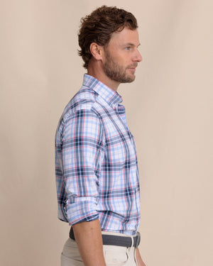 SOUTHERN TIDE Men's Sport Shirt Southern Tide Willowbrook Plaid Intercoastal Sport Shirt
