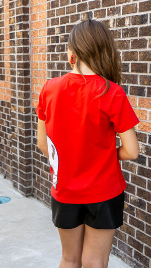 SPARKLE CITY 21-Women's Knit Top