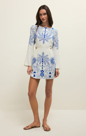 Z SUPPLY Women's Dresses Z Supply Tahina Airy Palm Mini Dress